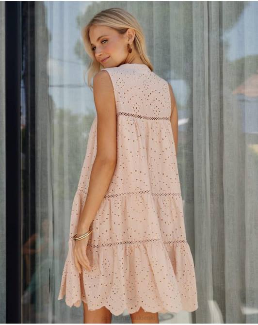 sukienka typu babydoll Malak beżowyPolin et moi odzież 0TTF11