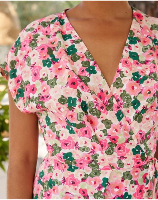 sukienka typu cross-over Tana malinaPolin et moi odzież 0TTF23