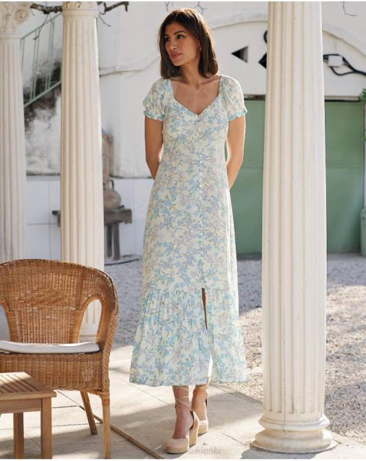 wyjaśnij sukienkę zapinaną na guziki eukaliptusPolin et moi odzież 0TTF69