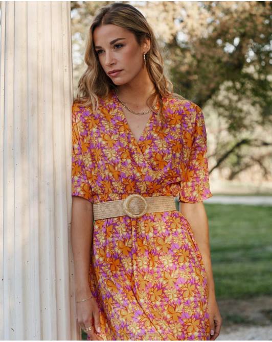 zwiewna sukienka Rosela mangoPolin et moi odzież 0TTF108